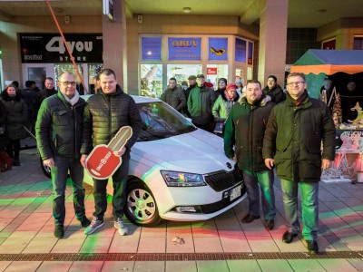 Šťastný výherca automobilu (2018)